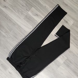 Men's houndstoooth pattern pants size large